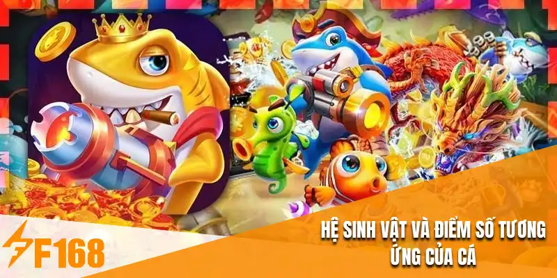 Hệ sinh vật và điểm số tương ứng của cá