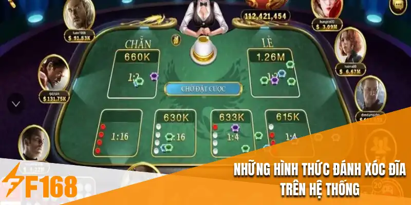 Những hình thức đánh xóc đĩa trên hệ thống