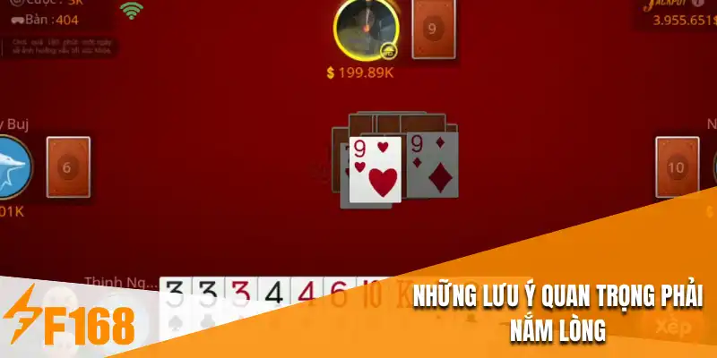 Những lưu ý quan trọng phải nắm lòng